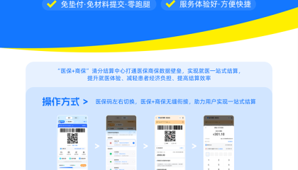 北京协和率先试点医保赋能商保直赔    支付宝商保码可秒报销