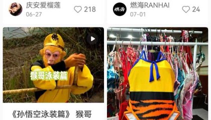 大圣同款泳衣卖爆了？商家：没货，需要等一个月