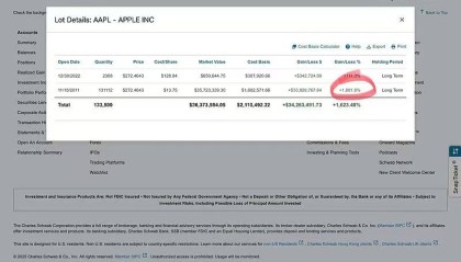 段永平晒苹果持仓：2011年首次买入，累计收益率超16倍