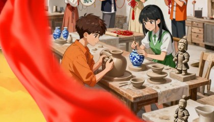 【国潮少年志】漫评|中秋佳节话传承，推动中华文明生生不息