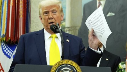 特朗普称可能对印度征收20%至25%的关税 但尚未最终确定