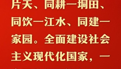 总书记的人民情怀丨“推进中国式现代化、实现共同富裕，一个民族都不能少”