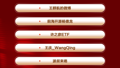 2025微博财经大V荣誉榜：李大霄、王群航、杨德龙、许之彦等获投教达人荣誉（全名单）