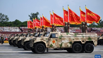 115辆东风军车参加阅兵