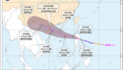 台风“麦德姆”奔向琼、粤,广东要求加强滨海旅游安全管理