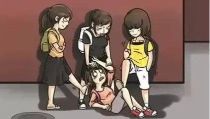 “跪地、踩头、扇耳光”9名霸凌者打人后嚣张比“耶”，全部进去