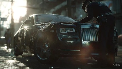 交警通报陈震劳斯莱斯事故，车辆或报废，维修费堪比车价？