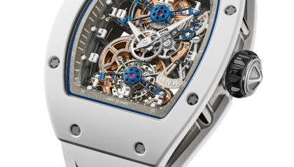 RICHARD MILLE理查米尔推出全新陀飞轮腕表黑白陶瓷款