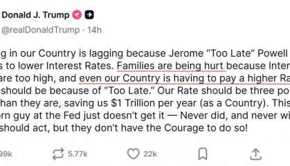 上门踢馆？“白宫反对的是美联储本身”