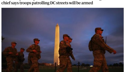 华盛顿之后点名芝加哥和纽约美政府盯上民主党主政的大城市