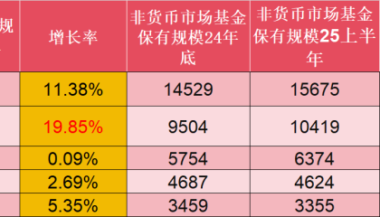 2025年上半年基金销售机构保有量数据TOP5：蚂蚁基金以8229亿规模稳居第一 招行以19.85%增速领跑(附100强)